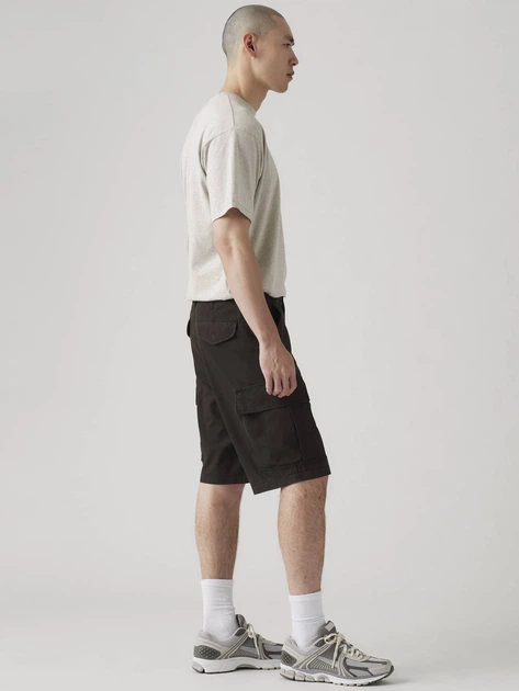 Spodenki męskie bermudy bawełniane Levi`s Carrier Cargo 001KG-0011 31 Czarne (5401157938874) - obraz 4