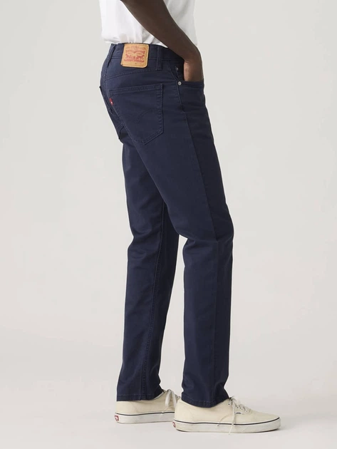 Джинси Slim Fit чоловічі Levi`s 511 Slim 04511-6393 W34L32 Темно-сині (5401187819105) - зображення 3