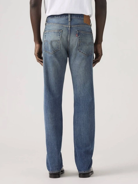 Jeansy regular fit męskie Levi`s 501 Original 00501-3785 W32L34 Jasnoniebieskie (5401187752631) - obraz 2
