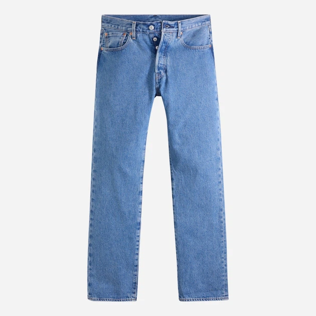 Джинси Regular Fit чоловічі Levi`s 501 Relaxed 0057V-0008 W31L32 Блакитні (5401187872360) - зображення 5