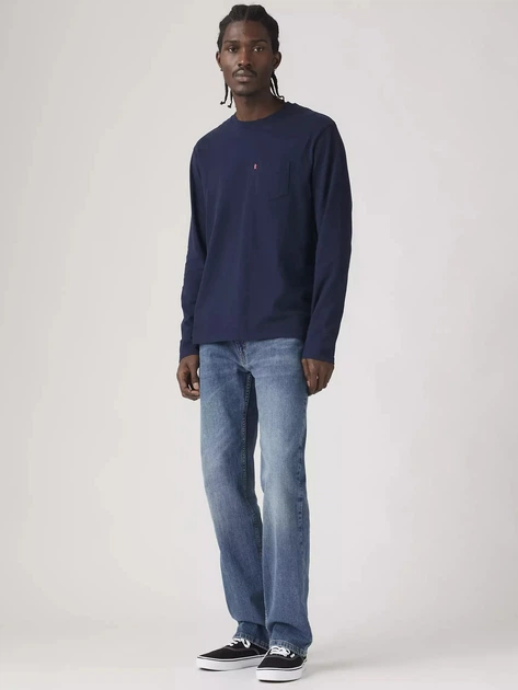 Джинси Slim Fit чоловічі Levi`s 527 Slim Boot Cut 05527-0685 W33L34 Сині (5400970504594) - зображення 4