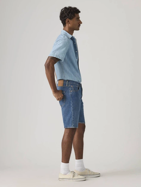 Spodenki męskie jeansowe Levi`s 501 Original Shorts 36512-0279 33 Niebieskie (5401187827599) - obraz 4