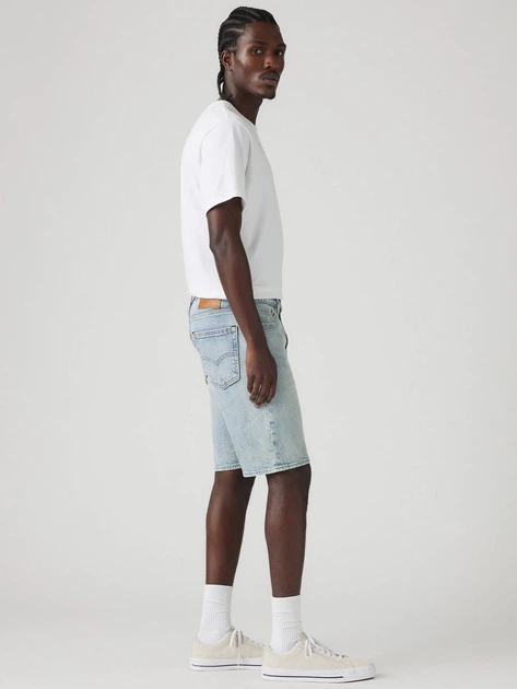 Шорти джинсові подовжені чоловічі Levi`s 405 Standard Shorts 39864-0177 31 Блакитні (5401157982938) - зображення 4