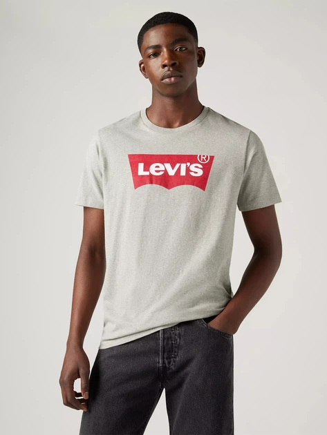 Футболка бавовняна чоловіча Levi's Graphic Setin Neck 17783-0138 L Graphic H21 (5415211983236) - зображення 3