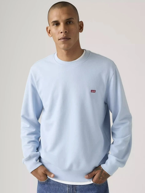 Світшот чоловічий Levi`s The Original Hm Crew 35909-0078 M Синій (5401187726489) - зображення 3