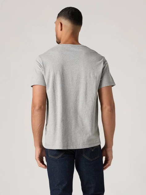 Футболка бавовняна довга чоловіча Levi`s Sportswear Logo Graphic 39636-0002 M Сіра (5400537536006) - зображення 2