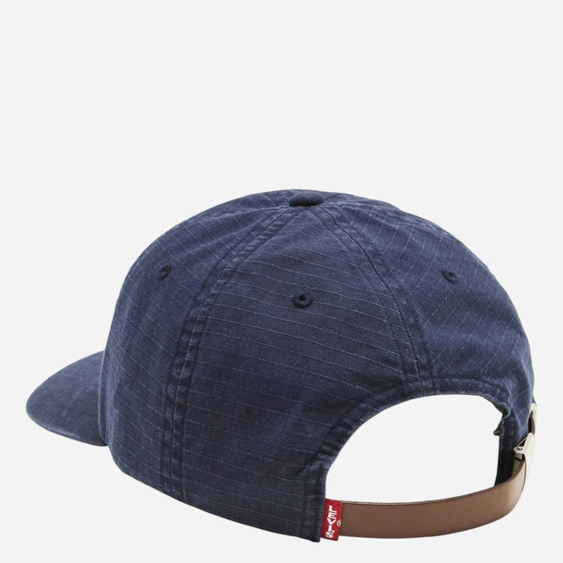 Кепка чоловіча бавовняна Levi`s Relaxed Dad Heritage Cap 000A9-0031 One Size Темно-синя (5401030718500) - зображення 3