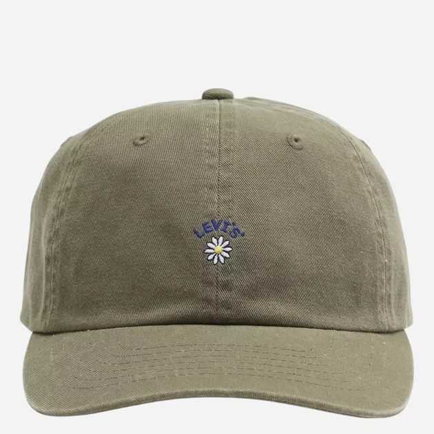 Czapka z daszkiem damska Levi`s Mini Graphic Cap 005FZ-0000 One Size Khaki (5401030717275) - obraz 3