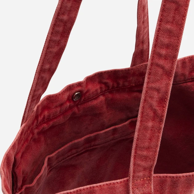 Сумка шопер жіноча джинсова Levi`s Tote Sunshine 005FV-0002 Червона (5401030717169/5401187675855) - зображення 5