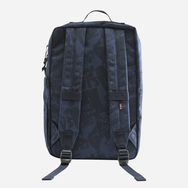 Рюкзак чоловічий тканинний вміщує формат А4 Levi`s Lpack Standard Issue D5463-0020 Синій (5401187678146) - зображення 3