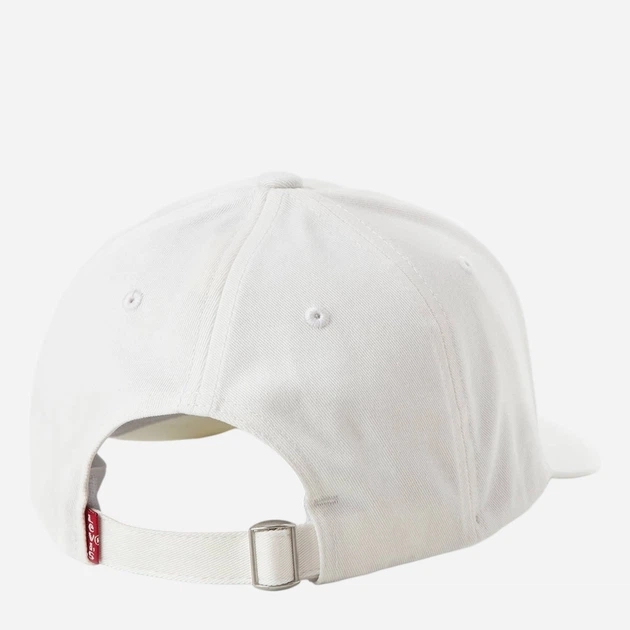 Czapka z daszkiem Levi`s Housemark Flexfit Cap D7723-0001 One Size Biała (5401030378919) - obraz 2