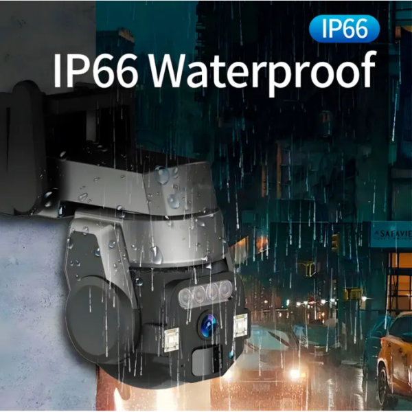Камера наружная поворотная уличная WIFI OUTDOOR Q-812 FULL-HD 5Mp Черная - изображение 3