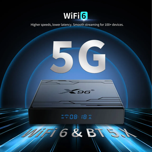 Smart TV Box Android медиаплеер X96 NEX 4/32 - Фото 2 Smart TV Box Android медиаплеер X96 NEX 4/32 - изображение 2