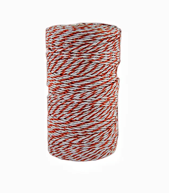 Шнур для электропастуха 200 м, 2mm,3×0.2mm - Фото 1 Шнур для электропастуха 200 м, 2mm,3×0.2mm - изображение 1