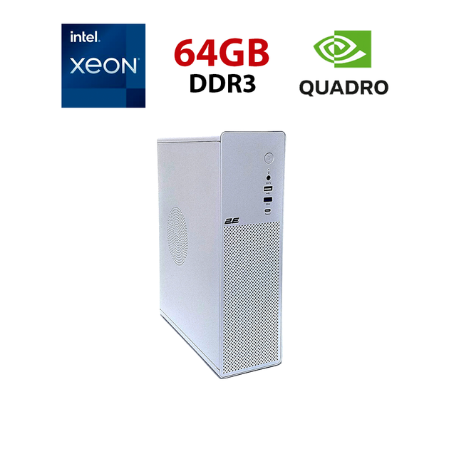 Рабочая станция 2E 2E-V90W-400 Tower / Intel Xeon E5-2660 v4 (14 (28) ядер по 2.0 - 3.2 GHz) / 64 GB DDR4 / 256 GB SSD NVMe / nVidia Quadro P1000, 4 GB GDDR5, 128-bit / Win 10 non Lic б/у - Фото 1 Рабочая станция 2E 2E-V90W-400 Tower / Intel Xeon E5-2660 v4 (14 (28) ядер по 2.0 - 3.2 GHz) / 64 GB DDR4 / 256 GB SSD NVMe / nVidia Quadro P1000, 4 GB GDDR5, 128-bit / Win 10 non Lic б/у - изображение 1