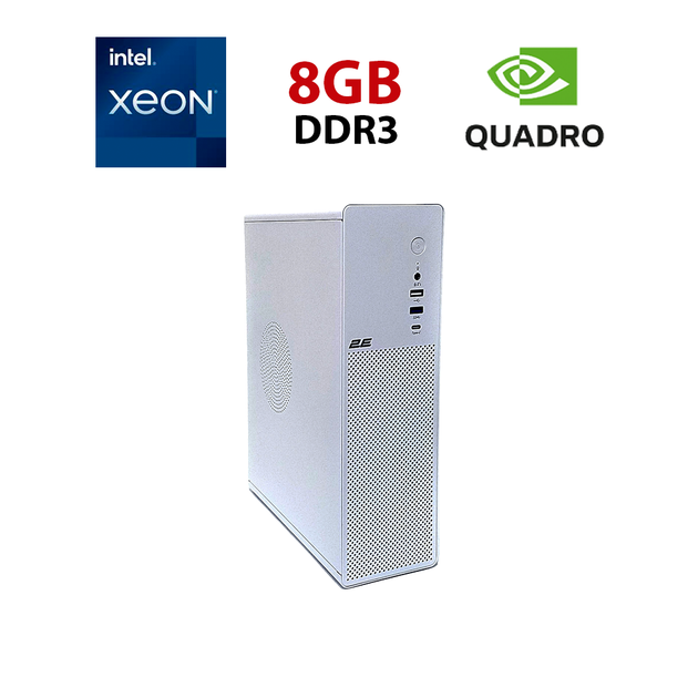 Рабочая станция 2E 2E-V90W-400 Tower / Intel Xeon E5-2660 v4 (14 (28) ядер по 2.0 - 3.2 GHz) / 8 GB DDR4 / 256 GB SSD NVMe / nVidia Quadro P400, 2 GB GDDR5, 64-bit / Win 10 non Lic б/у - Фото 1 Рабочая станция 2E 2E-V90W-400 Tower / Intel Xeon E5-2660 v4 (14 (28) ядер по 2.0 - 3.2 GHz) / 8 GB DDR4 / 256 GB SSD NVMe / nVidia Quadro P400, 2 GB GDDR5, 64-bit / Win 10 non Lic б/у - изображение 1