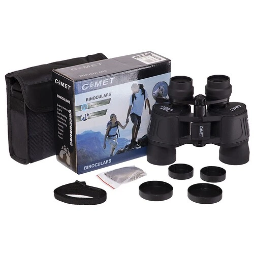 Бінокль 10-20х40 Porro 15,5x17,5x6,5см з чохлом метал поліуретан COMET Zoom чорний TY-1912 - Фото 9 Бінокль 10-20х40 Porro 15,5x17,5x6,5см з чохлом метал поліуретан COMET Zoom чорний TY-1912 - зображення 9