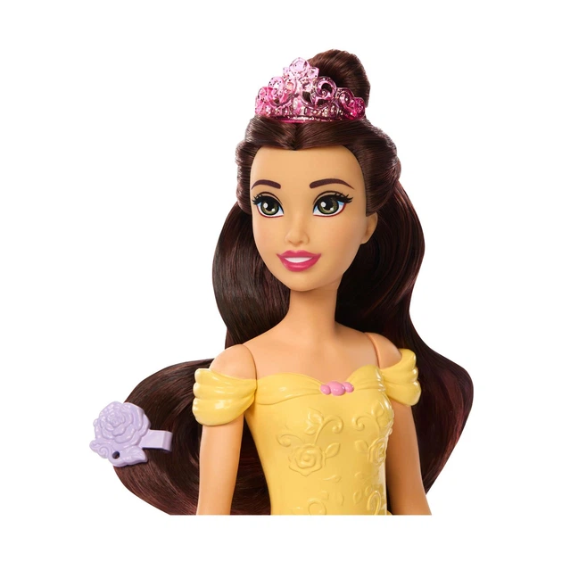Lalka Mattel Disney Princess Bella z pieskiem do kąpieli i czesania JFC42 (194735293056) - obraz 2
