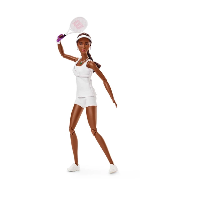 Lalka Mattel Barbie Inspirująca Kobieta  Venus Williams HRM49 (194735180547) - obraz 4