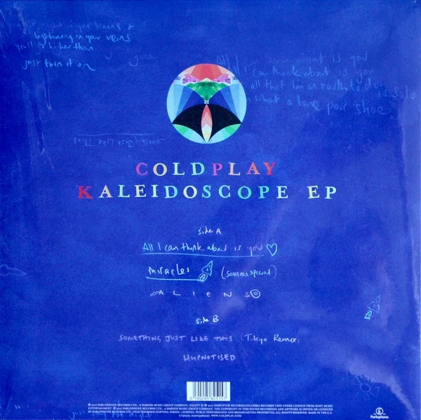Coldplay - Kaleidoscope EP (Синий, 33 ⅓ об/мин, EP, Лимитированое) - изображение 2