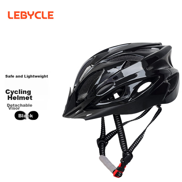 Велосипедный шлем Lebycle LE-TK-5 Черный - изображение 2
