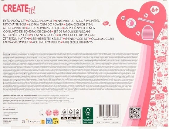 Набір для творчості Canenco Create It! Тіні для повік 884143V2-6 (8719668034648) - зображення 3