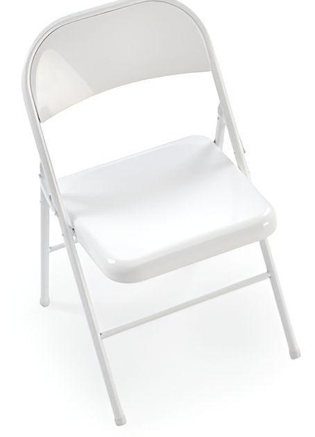 Krzesło składane Halmar K565 białe (5905248134676) - obraz 2