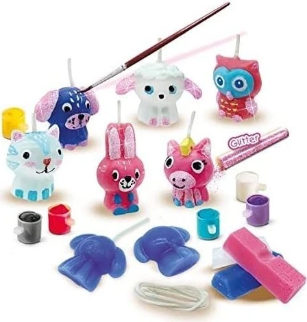 Воскові свічки Ses Creative Звірята 14711 (8710341147112) - зображення 2