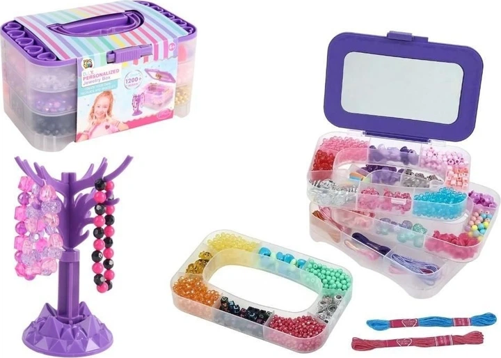 Zestaw kreatywny ProKids koraliki w szkatulce 11605 (5903943011247) - obraz 2