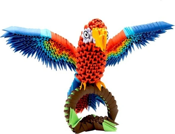 Орігамі Alexander Папуга 3D 28461 (5906018028461) - зображення 3