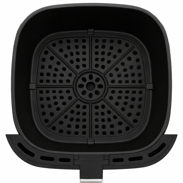 Аерофритюрниця Zepline ZP-00343 на 13 л, 4200 Вт, з 12 програмами, LED-дисплеєм та знімним кошиком - зображення 3