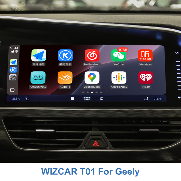 Авто адаптер WIZCAR T01 - CarPlay через CarbitLink для Geely Atlas Pro - изображение 3