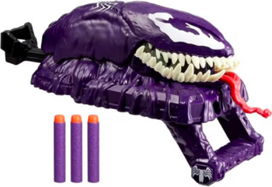 Blaster Hasbro Nerf Marvel Człowiek pająk - Venom G0730 (5010996292971) - obraz 2