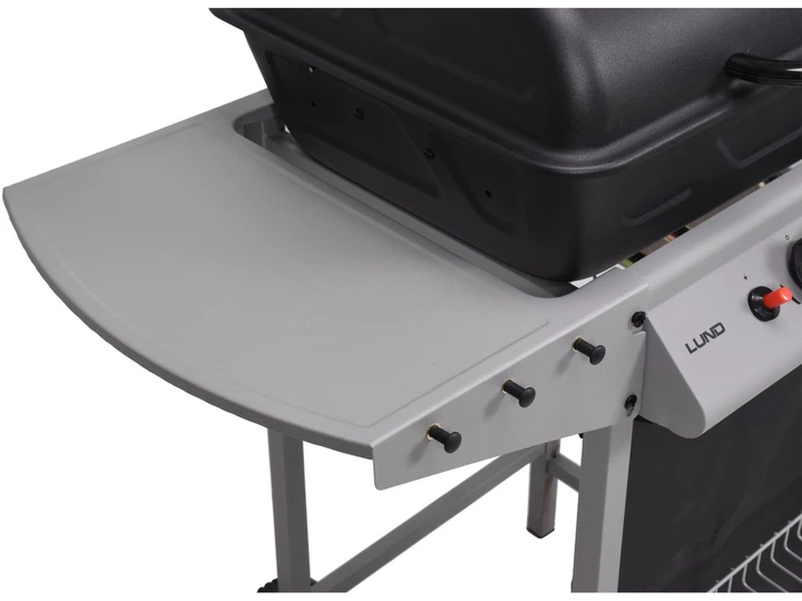 Gazowy grill Lund 99644 Baven 2 palniki 5.5 kW (5906083063381) - obraz 7