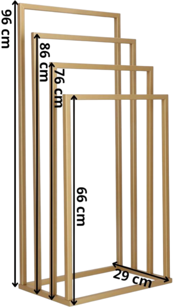 Stojak na ręczniki Springos HG0071 - obraz 9