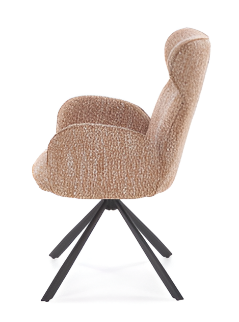 Krzesło Halmar K571 cynamonowe (5905248135666) - obraz 2