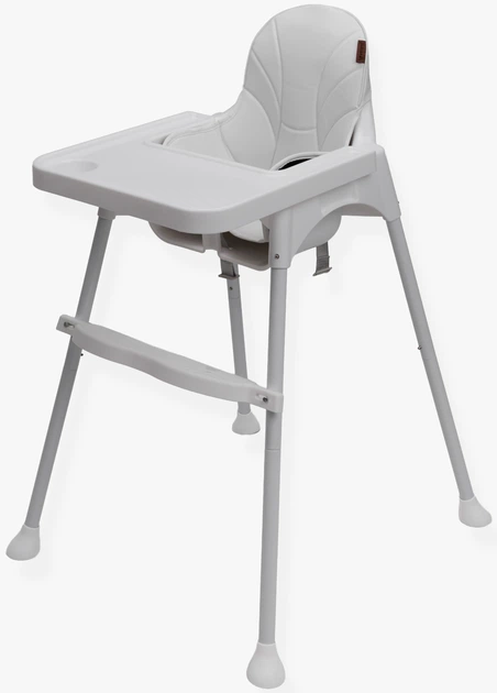 Стул 2 в 1 для кормления ребенка Velano Basic White (45687) - Фото 7 Стул 2 в 1 для кормления ребенка Velano Basic White (45687) - изображение 7