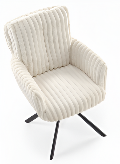 Krzesło Halmar K572 kremowe (5905248135680) - obraz 3