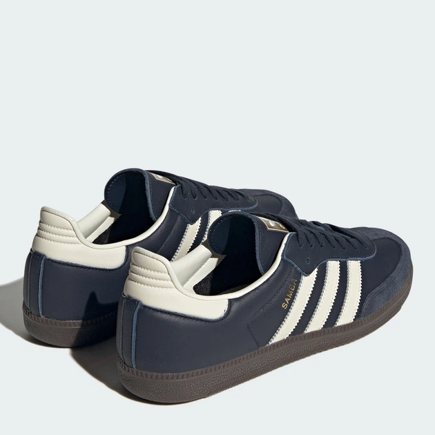 Мужские кеды кожаные низкие Adidas Samba Og ID2056 41.5 (7.5UK) 26 см Night Navy (4066755691500) - Фото 5 Мужские кеды кожаные низкие Adidas Samba Og ID2056 41.5 (7.5UK) 26 см Night Navy (4066755691500) - изображение 5