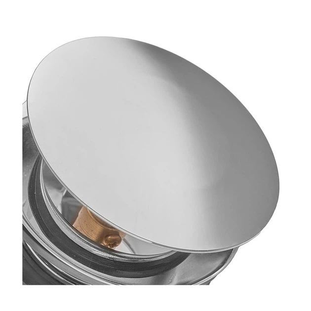 Донний клапан для ванни Zerix BV-08 1 1/2'' автоматичний СLICK-СLACK (Колір хром) (ZX6025) ( 14067 ) - зображення 9