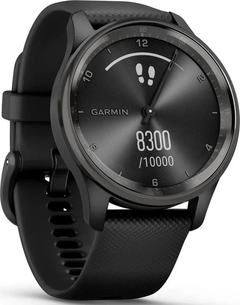 Смарт-часы Garmin Vivomove Trend Slate S. Steel Bezel with Black Case and S. Band (010-02665-00) - Фото 5 Смарт-часы Garmin Vivomove Trend Slate S. Steel Bezel with Black Case and S. Band (010-02665-00) - изображение 5