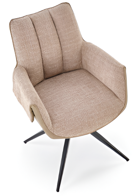 Krzesło Halmar K579 brązowe (5905248135482) - obraz 3