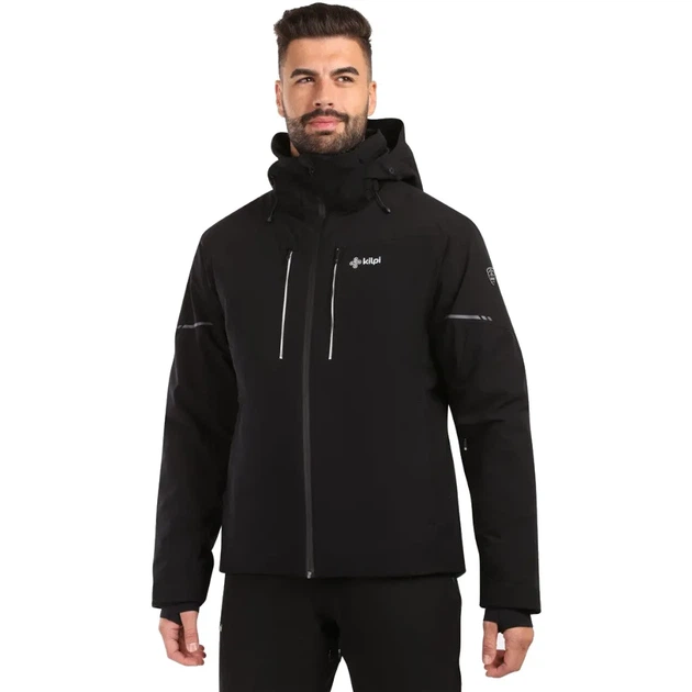 Мужская лыжная куртка Kilpi Tonnsi-M Black XXL (100084433) - изображение 3