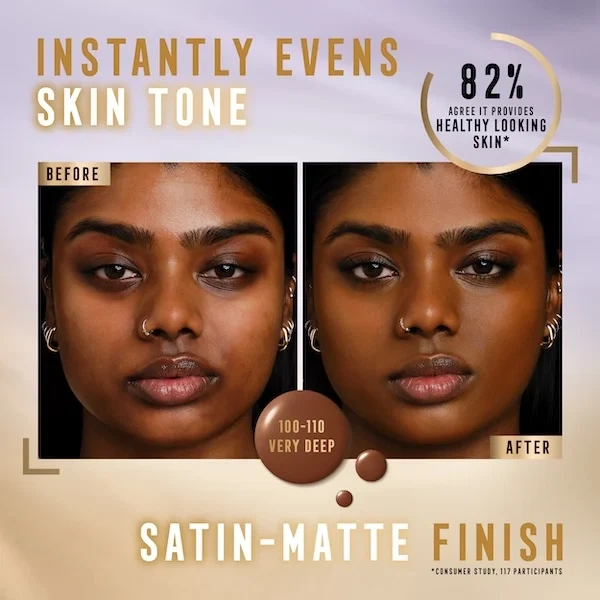 Основа тональная Max Factor Miracle Pure Skin Reset 2 in 1 Serum Foundation 80-85 Medium 30 мл (3616305711717) - Фото 3 Основа тональная Max Factor Miracle Pure Skin Reset 2 in 1 Serum Foundation 80-85 Medium 30 мл (3616305711717) - изображение 3