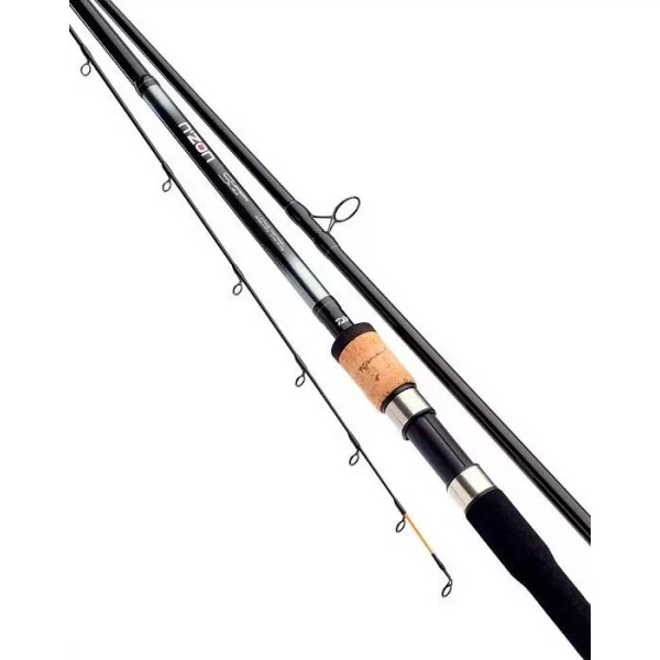 Удилище фидерное Daiwa N`Zon Super Slim X Power Carp Feeder 3.66 m 240 g Black (1102-11165-360) - изображение 2