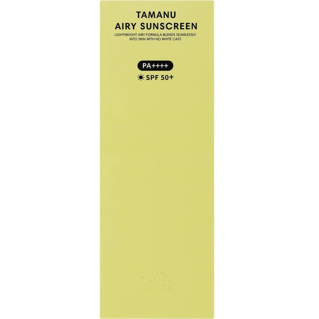 Легкий сонцезахисний крем з олією таману La'dor Tamanu Airy Sunscreen SPF 50+ PA++++ 50ml - изображение 3