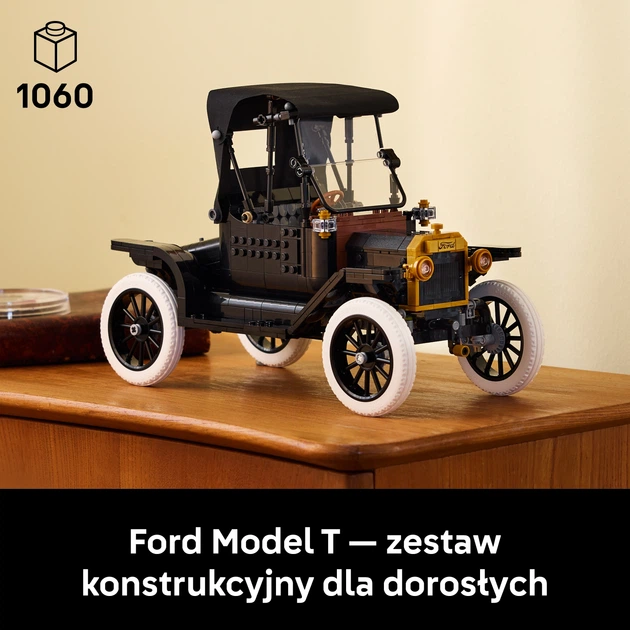 Zestaw klocków LEGO Icons Ford Model T 1060 elementów (11376) - obraz 3