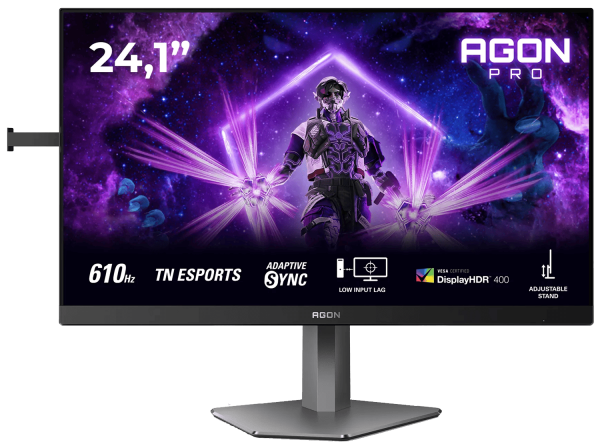Монітор 24.1" aoc agon ag246fk6 Black - Фото 2 Монітор 24.1" aoc agon ag246fk6 Black - зображення 2