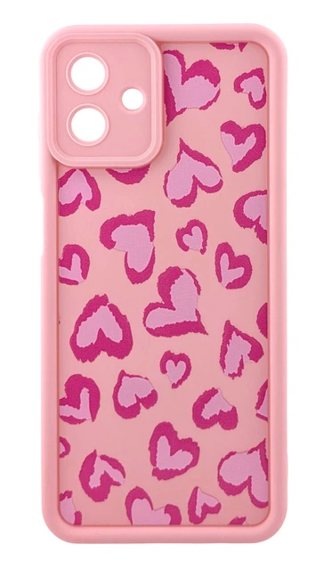 Чехол Shock Print Case для Samsung Galaxy A07 / A075 бампер силиконовый цвет светло-розовый с рисунком Сердца - Фото 1 Чехол Shock Print Case для Samsung Galaxy A07 / A075 бампер силиконовый цвет светло-розовый с рисунком Сердца - изображение 1