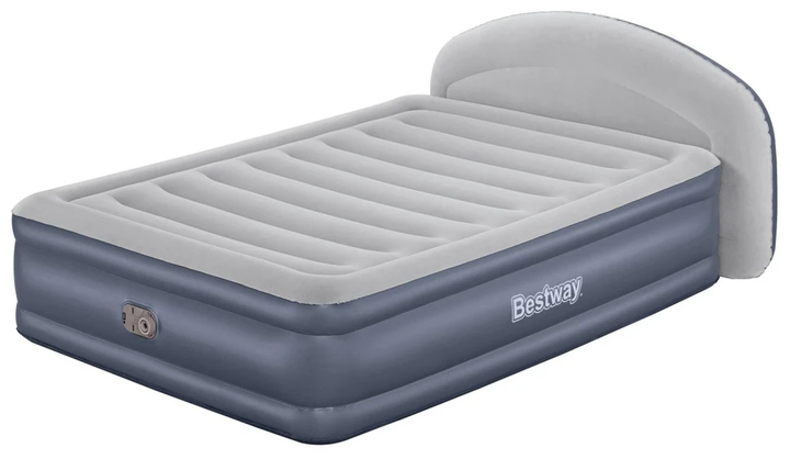 Надувная двухместная кровать матрас Bestway 671BD со встроенным электро насосом 229x152x84 см - Фото 6 Надувная двухместная кровать матрас Bestway 671BD со встроенным электро насосом 229x152x84 см - изображение 6